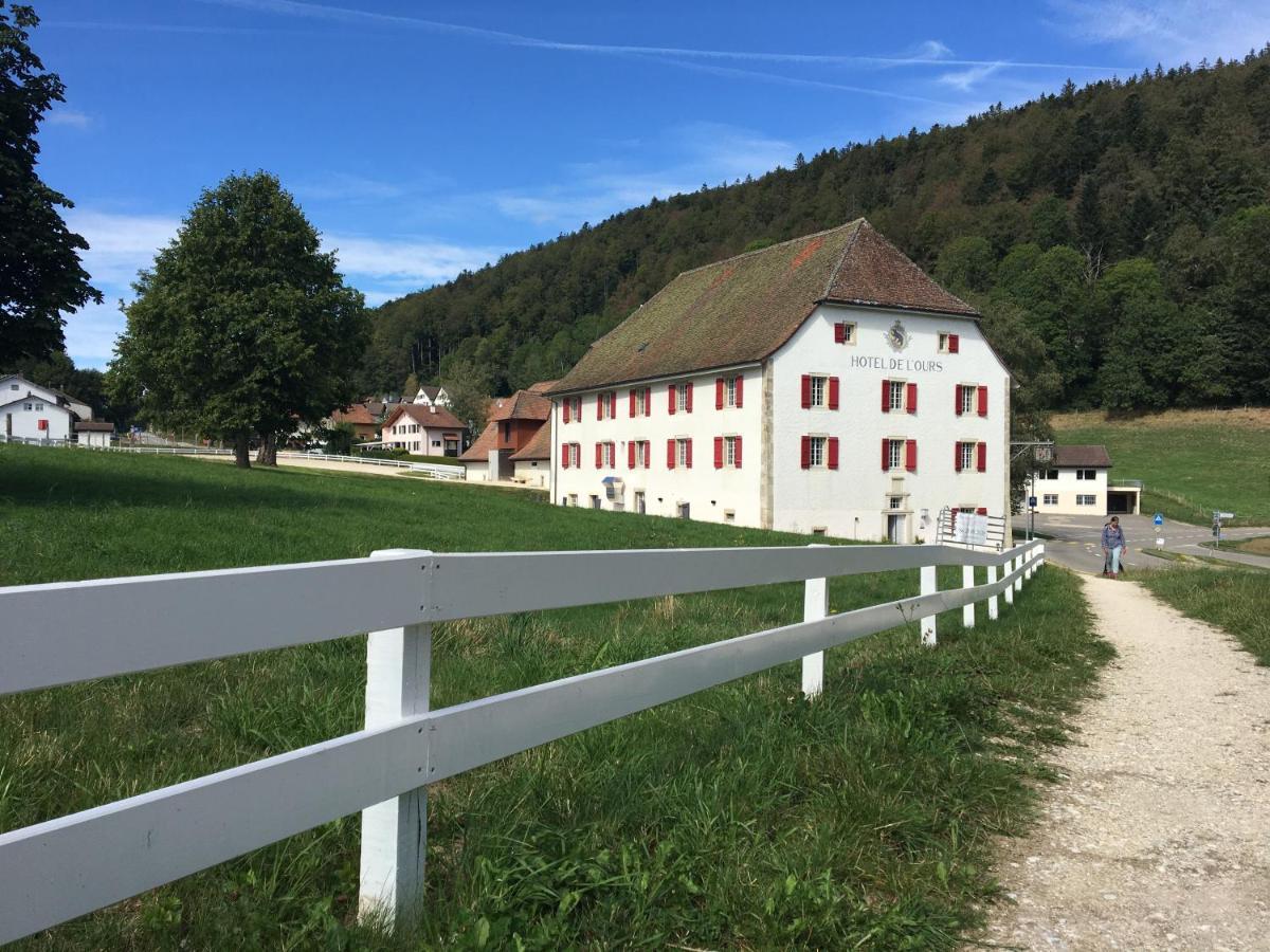 Auberge De Bellelay Restaurant Chez Aron Balde Экстерьер фото